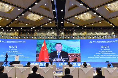 第三十一届哈尔滨国际经济贸易洽谈会云上开幕式举行